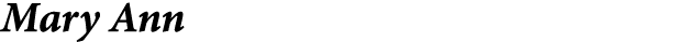 Mary Ann