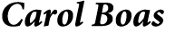 Carol Boas