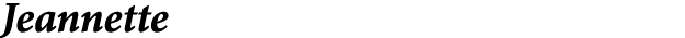 Jeannette
