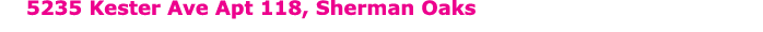 5235 Kester Ave Apt 118, Sherman Oaks
