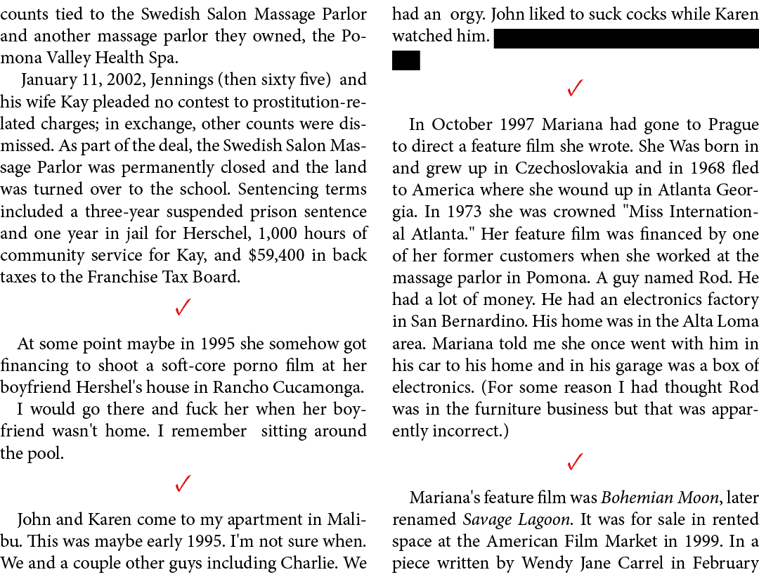 counts tied to the Swedish Salon Massage Parlor and another massage parlor they owned, the Pomona Valley Health Spa. ...
