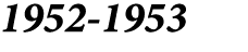 1952 1953