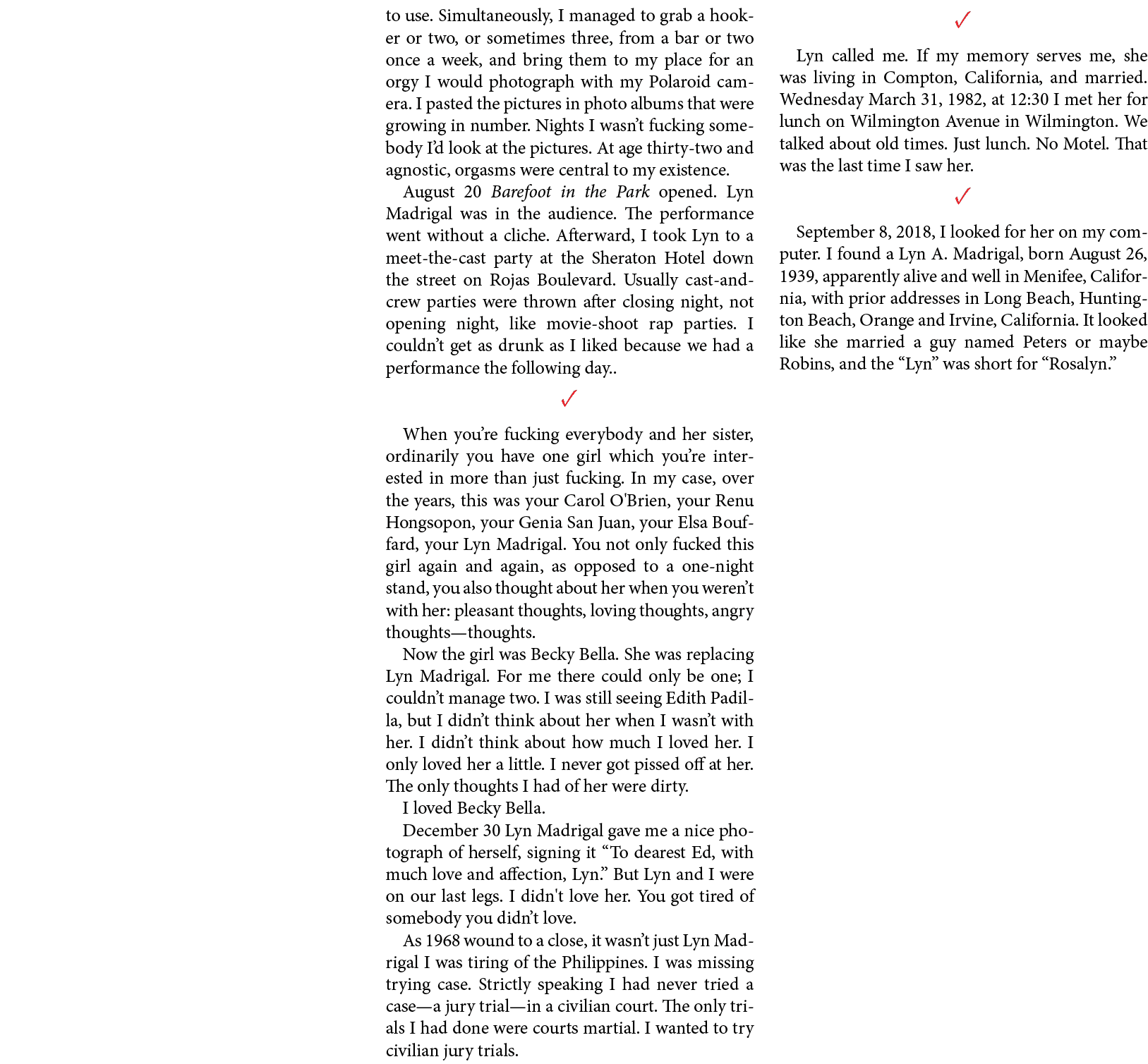 to use. Simultaneously, I managed to grab a ﻿hooker or two, or sometimes three, from a bar or two once a week, and br...