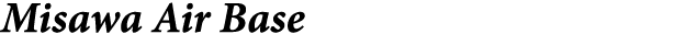 Misawa Air Base