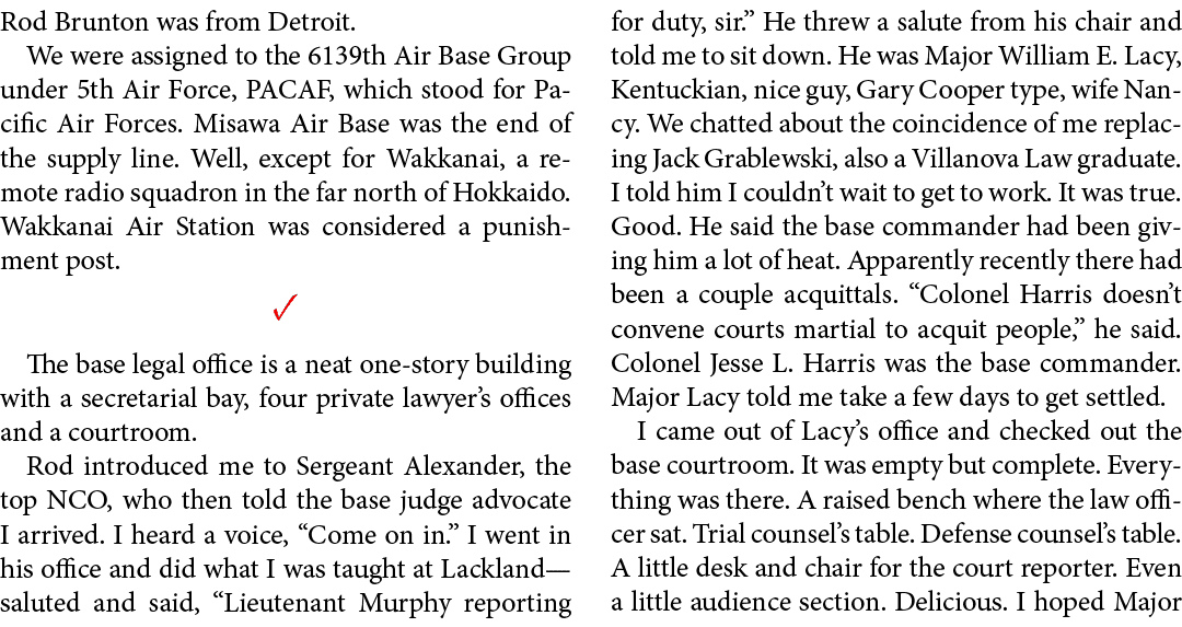 Rod ﻿Brunton was from ﻿Detroit. We were assigned to the ﻿6139th Air Base Group under ﻿5th Air Force, ﻿PACAF, which s...