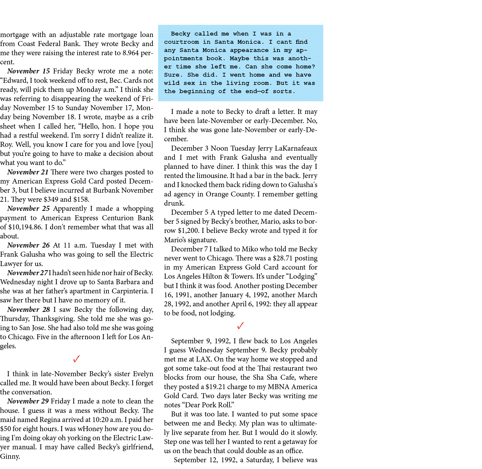mortgage with￼ an adjustable rate mortgage loan from Coast Federal Bank. They wrote ﻿Becky and me they were raising t...