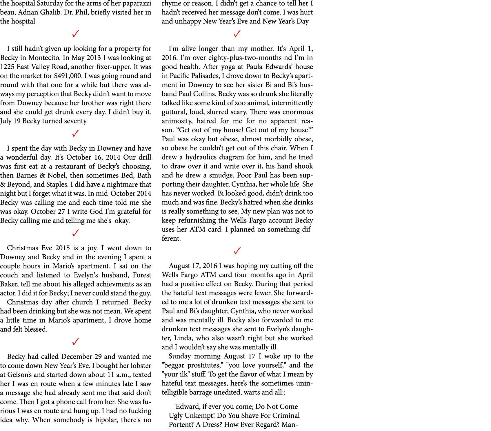 the hospital Saturday for the arms of her paparazzi beau, Adnan Ghalib. ﻿Dr. Phil, briefly visited her in the hospita...