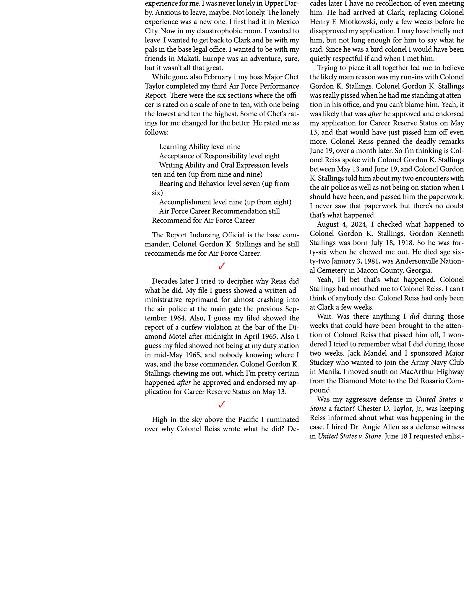 experience for me. I was never lonely in ﻿﻿Upper Darby. Anxious to leave, maybe. Not lonely. The lonely experience wa...