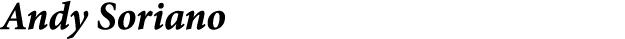 Andy Soriano
