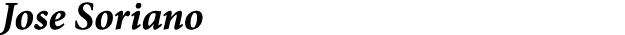 Jose Soriano