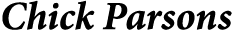 Chick Parsons